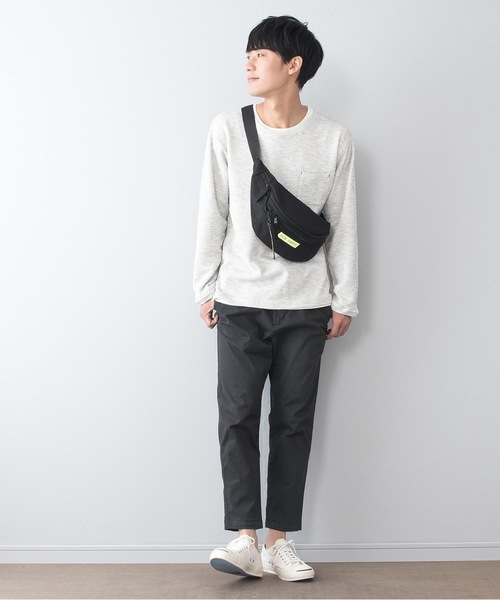 BEN DAVIS(ベンデイビス)の「【BEN DAVIS/ベンデイビス】普段遣い抜群なヘビロテデザイン ワンポイントブランドロゴ入り ユニセックスデザイン ブランドネームリボン付き ウエストバッグ(ボディバッグ/ウエストポーチ・レディース・ブラック/レッド/ピンク/スミクロ/ライトピンク/ネイビー/パープル/イエロー/ライトパープル/グリーン/レッド系その他・FREE)」の21枚目の写真
