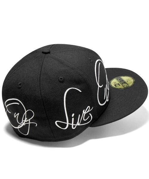 NEW ERA(ニューエラ)の「ニューエラ キャップ YOLO ONSPOTZ別注(キャップ・メンズ・ブラック/ブラック×ブラック/ブラック系その他/ヘザーグレー/ブラック×ホワイト/ブラック系その他2・7 1/2/7 3/8/7 5/8/7 3/4/7 1/4/7/7 7/8/7 1/8/8)」の2枚目の写真