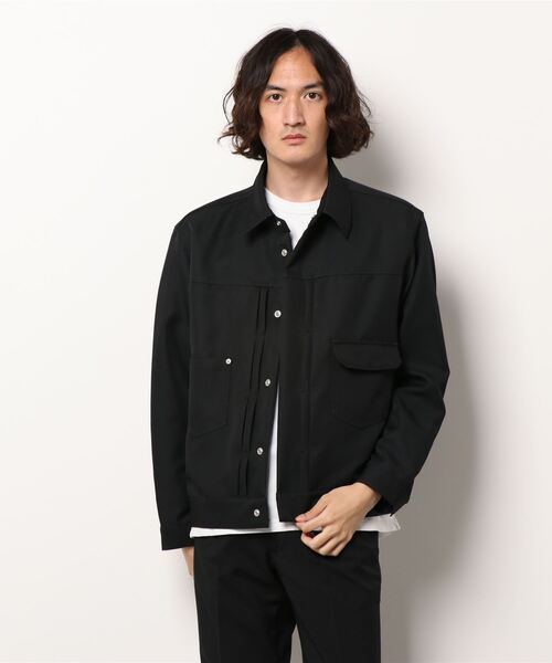 ALLEGE(アレッジ)の「【ALLEGE / アレッジ】STA-PREST JACKET(ブルゾン・メンズ・ブラック/ブラウン・4/3)」の14枚目の写真
