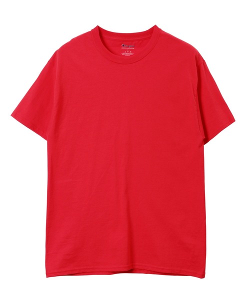 Champion(チャンピオン)の「Champion チャンピオン 無地 ベーシック オーバーサイズ 半袖 クルーネック Tシャツ ワッペン(Tシャツ/カットソー・メンズ・チャコールグレー/マルーン/ネイビー/ダークグリーン/ブラック/アッシュグレー/ホワイト/グレー/レッド/ゴールド/オレンジ/パープル/ロイヤルブルー・X-LARGE/MEDIUM/XX-LARGE/LARGE/SMALL/XXX-LARGE)」の10枚目の写真