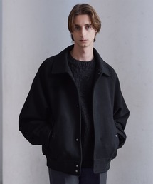 CLEL | 【CLEL】Wool Blend Tech Melton 2Way Blouson / ウールブレンド テックメルトン2wayブルゾン(ブルゾン)