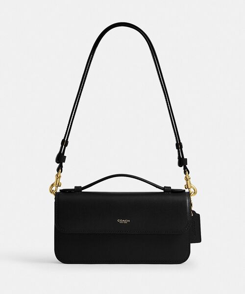 COACH(コーチ)の「エローラ トップ ハンドル クロスボディ バッグ(ショルダーバッグ・レディース・ブラック系その他・ONE)」の4枚目の写真