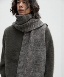 LIDNM | WOOL MOHAIR MELANGE STOLE(マフラー)