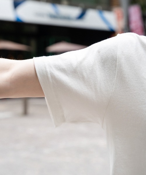 kutir(クティール)の「SOLID CROPPED TSHIRT/無地クロップドTシャツ(Tシャツ/カットソー・メンズ・ネイビー/ブラック系/杢グレー/ブラック/オフホワイト/ボルドー/ブラウン/カーキ/ホワイト系その他/ブラック系その他/グレー系その他/ブラウン系その他/レッド系その他・MEDIUM/LARGE/X-LARGE/SMALL)」の20枚目の写真