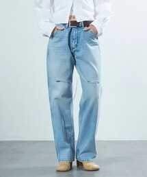 Wrangler | Wrangler/ラングラー 別注 Damage Denim / ダメージデニム / クラッシュデニムパンツ(デニムパンツ)