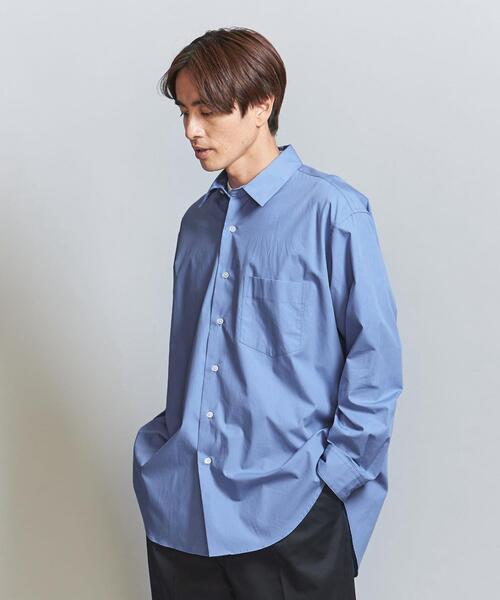 allery(アレリー)の「【別注】 <allery> シャツ(シャツ/ブラウス・メンズ・ブラウン/ライトブルー/グレー・S/M/L)」の1枚目の写真