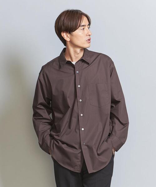 allery(アレリー)の「【別注】 <allery> シャツ(シャツ/ブラウス・メンズ・ブラウン/ライトブルー/グレー・S/M/L)」の7枚目の写真