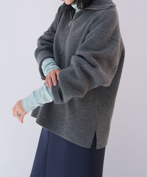 AKTE(アクテ)の「ベーシックタートルネックプルオーバー(Tシャツ/カットソー・レディース・ベビーピンク/ブラック/アイボリー/イエロー/ミント・FREE)」の14枚目の写真