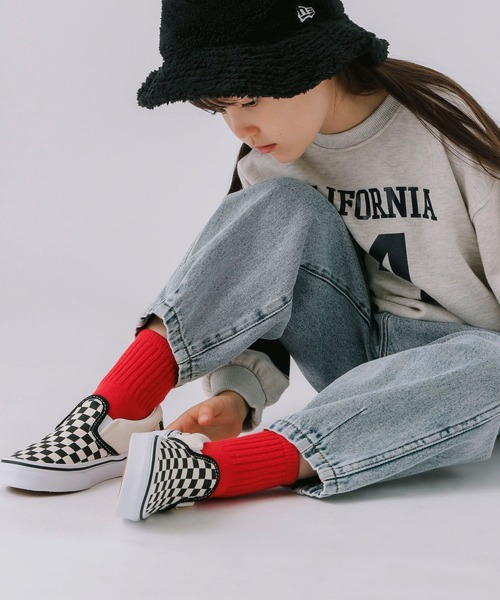 【VANS(ヴァンズ)】CLASSIC スリッポン（KIDS）の1枚目の写真