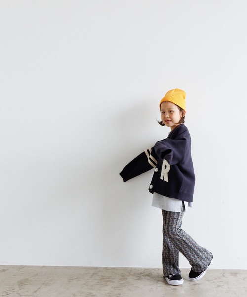 LOWRYS FARM(ローリーズファーム)の「5Gレタードカーデ 961680(ニット/セーター・キッズ・ネイビー/レッド/アイボリー・110cm/120cm/130cm/140cm/150cm)」の16枚目の写真