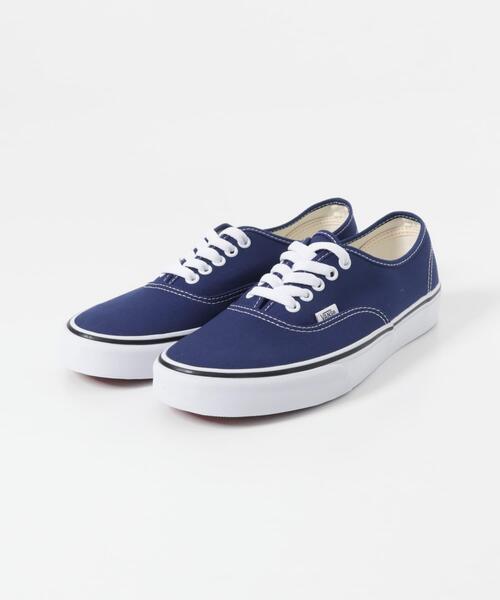 VANS(バンズ)の「VANS AUTHENTIC(スニーカー・メンズ・ネイビー/グリーン・26/26.5/27.5/27/28.5/28/29)」の3枚目の写真