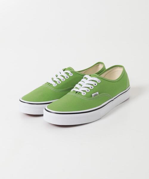 VANS(バンズ)の「VANS AUTHENTIC(スニーカー・メンズ・ネイビー/グリーン・26/26.5/27.5/27/28.5/28/29)」の7枚目の写真