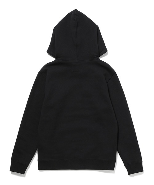 agnes b.(アニエスベー)の「HOODED PARKA WITH LOGO(パーカー・メンズ・ブラック/ボルドー/ホワイト・M/L/XL)」の4枚目の写真
