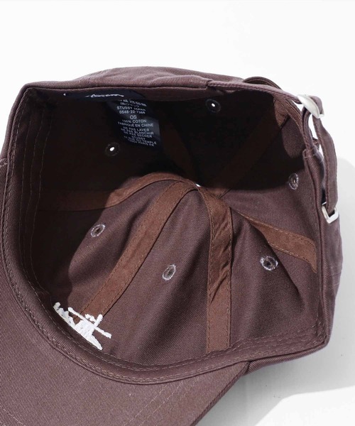 STUSSY(ステューシー)の「STUSSY/ステューシー BASIC STOCK LOW PRO CAP キャップ(キャップ・メンズ・ブラウン/ブラック・FREE)」の9枚目の写真