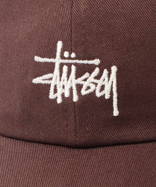 STUSSY(ステューシー)の「STUSSY/ステューシー BASIC STOCK LOW PRO CAP キャップ(キャップ・メンズ・ブラウン/ブラック・FREE)」の6枚目の写真