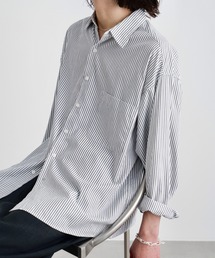 SINSS | Loose fit stripe shirt / ルーズフィットストライプシャツ(シャツ/ブラウス)