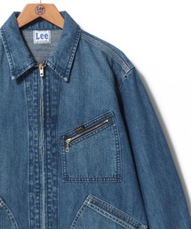 Lee | Lee/リー DENIM ZIP UP BLOUSON 91-B/オーバーサイズ デニムジップアップブルゾン/レディース メンズ(デニムジャケット)