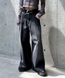 PAGEBOY | <WEB限定サイズあり>タックデニムパンツ(デニムパンツ)