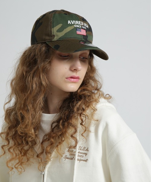 NEW ERA(ニューエラ)の「直営店限定/×ニューエラ ポロキャップ USA国旗/ AVIREX×NEW ERA 9TWENTY POLO CAP(キャップ・レディース・グリーン/その他4/ベージュ/ネイビー/キナリ/ブラック系その他/カモフラージュ/ブラウン/チャコールグレー・F)」の21枚目の写真