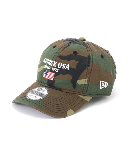 NEW ERA(ニューエラ)の「直営店限定/×ニューエラ ポロキャップ USA国旗/ AVIREX×NEW ERA 9TWENTY POLO CAP(キャップ・レディース・グリーン/その他4/ベージュ/ネイビー/キナリ/ブラック系その他/カモフラージュ/ブラウン/チャコールグレー・F)」の22枚目の写真
