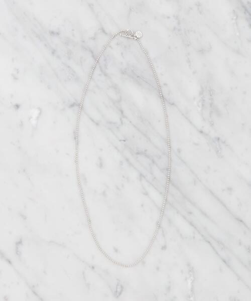 PHILIPPE AUDIBERT(フィリップ オーディベール)の「PHILIPPE AUDIBERT STEPHENS NECKLACE(ネックレス・レディース・シルバー・-)」の4枚目の写真