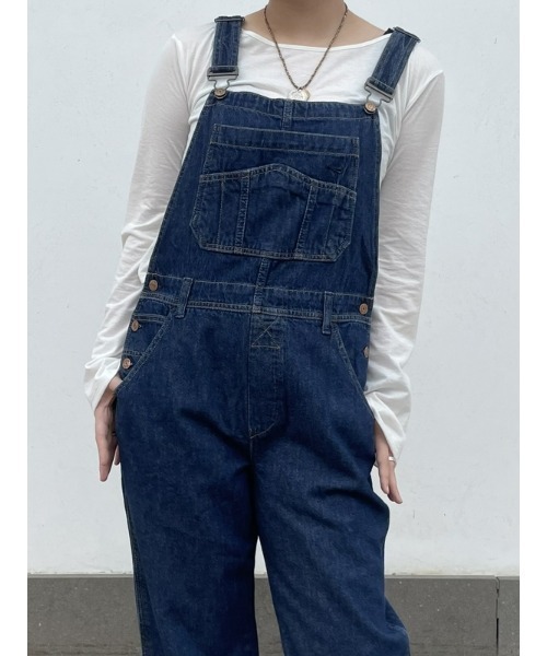 GAP(ギャップ)の「ウォッシュウェル リラックス オーバーオール(サロペット/オーバーオール・レディース・インディゴブルー・S/M/XS/L/XXS)」の8枚目の写真