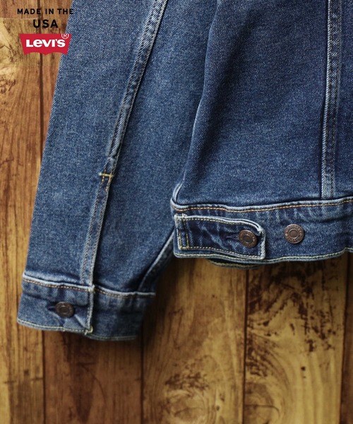 Levi's(リーバイス)の「Levi's(リーバイス)【メンズ】トラッカージャケット(デニムジャケット・メンズ・ライトインディゴブルー・S/M/L)」の6枚目の写真