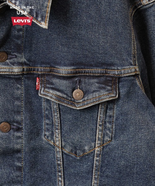 Levi's(リーバイス)の「Levi's(リーバイス)【メンズ】トラッカージャケット(デニムジャケット・メンズ・ライトインディゴブルー・S/M/L)」の4枚目の写真