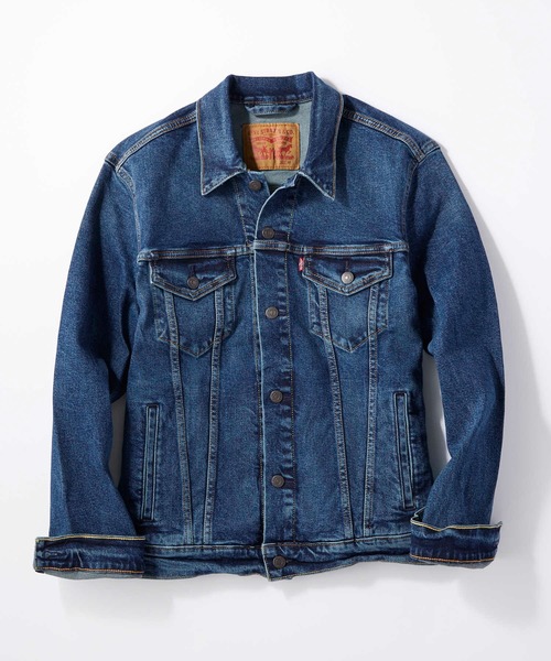 Levi's(リーバイス)の「Levi's(リーバイス)【メンズ】トラッカージャケット(デニムジャケット・メンズ・ライトインディゴブルー・S/M/L)」の2枚目の写真
