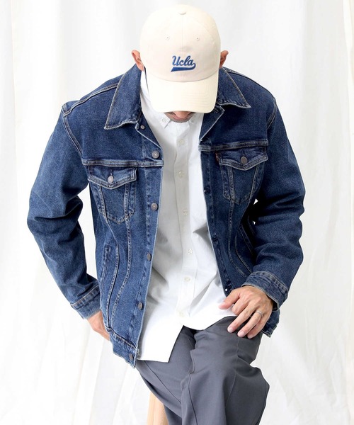 Levi's(リーバイス)の「Levi's(リーバイス)【メンズ】トラッカージャケット(デニムジャケット・メンズ・ライトインディゴブルー・S/M/L)」の16枚目の写真
