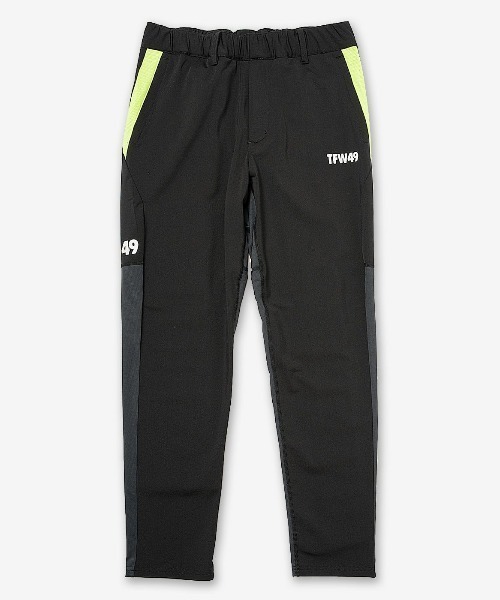 TFW49(ティーエフダブリュー)の「TFW49(ティーエフダブリューフォーティーナイン)STRETCH HYBRID PANTS T072310005(スウェットパンツ・メンズ・カーキ/ブラック/グレー系その他3・L/M/S)」の1枚目の写真