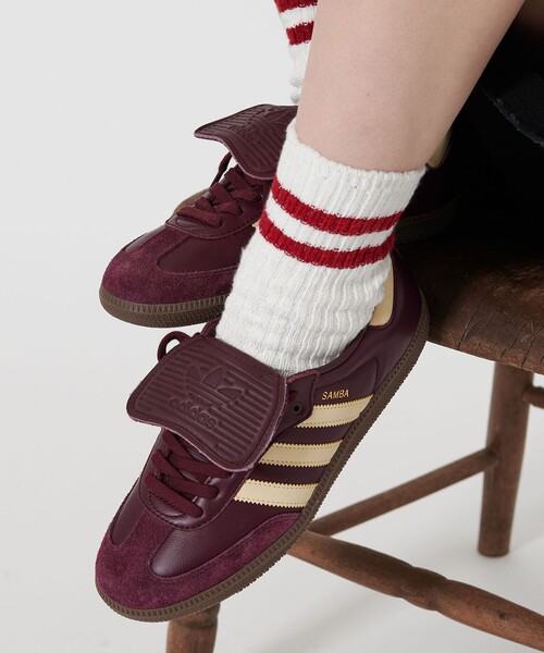 adidas Originals(アディダスオリジナルス)の「【別注】<adidas Originals>サンバ LT/スニーカー(スニーカー・レディース・ワインレッド・22.5cm/23cm/23.5cm/24cm/24.5cm/25cm)」の1枚目の写真