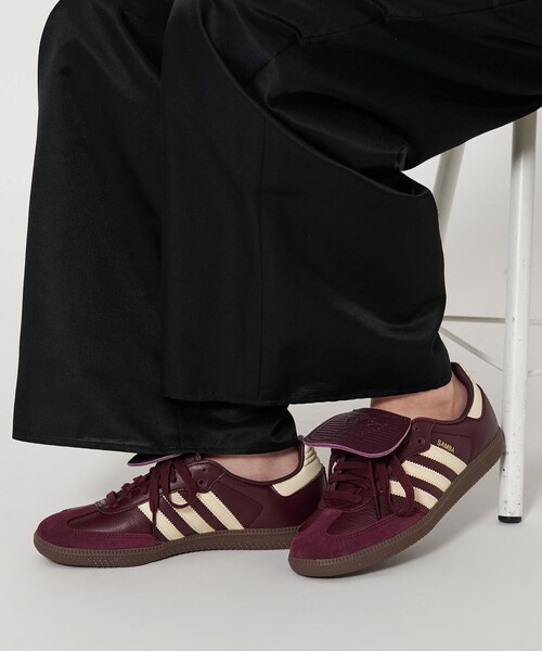 adidas Originals(アディダスオリジナルス)の「【別注】<adidas Originals>サンバ LT/スニーカー(スニーカー・レディース・ワインレッド・22.5cm/23cm/23.5cm/24cm/24.5cm/25cm)」の4枚目の写真