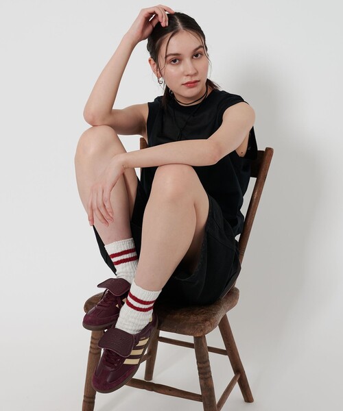 adidas Originals(アディダスオリジナルス)の「【別注】<adidas Originals>サンバ LT/スニーカー(スニーカー・レディース・ワインレッド・22.5cm/23cm/23.5cm/24cm/24.5cm/25cm)」の5枚目の写真