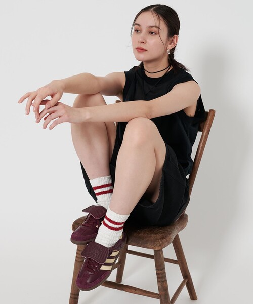 adidas Originals(アディダスオリジナルス)の「【別注】<adidas Originals>サンバ LT/スニーカー(スニーカー・レディース・ワインレッド・22.5cm/23cm/23.5cm/24cm/24.5cm/25cm)」の6枚目の写真