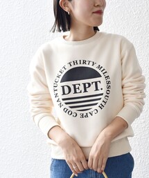 SHIPS | *【SHIPS別注】Goodwear:カレッジロゴスウェット◆(スウェット)