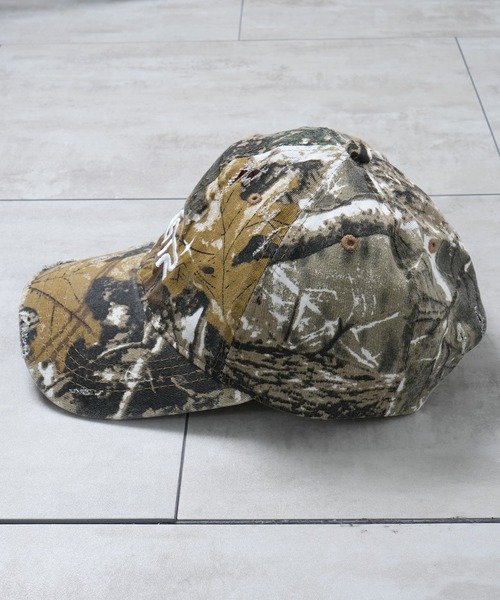Starting Over(スターティングオーバー)の「【Starting Over/スターティングオーバー】ONE POINT LOGO DAMAGE PROCESSING PIGMENT CAP(キャップ・メンズ・ベージュ/カモフラージュ/ブラック・FREE)」の21枚目の写真