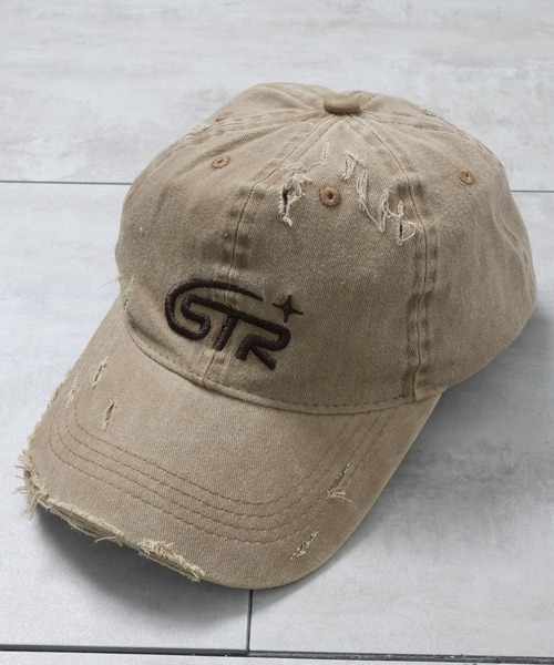 Starting Over(スターティングオーバー)の「【Starting Over/スターティングオーバー】ONE POINT LOGO DAMAGE PROCESSING PIGMENT CAP(キャップ・メンズ・ベージュ/カモフラージュ/ブラック・FREE)」の15枚目の写真