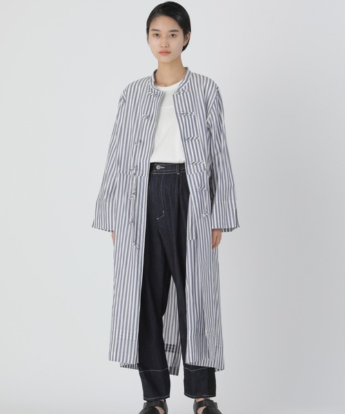 ZUCCa(ズッカ)の「シャンブレーシャツ/ワンピース / (O)(ワンピース・レディース・ブルー/その他3/ホワイト・M size)」の3枚目の写真