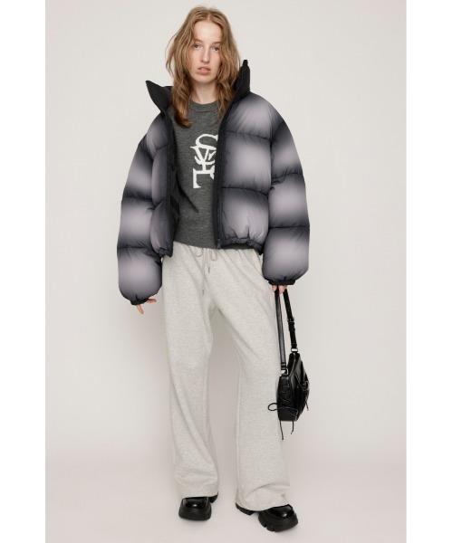 SLY(スライ)の「FADED PRINT PUFFER JK フェイディド プリント パッファー ジャケット 秋服 冬服(ブルゾン・レディース・ブラック系その他2/カーキ/ブルー系その他・FREE)」の17枚目の写真