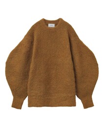 【CLANE(クラネ)】ラウンドスリーブモヘアニットトップス 11106-1142/ROUND SLEEVE MOHAIR KNIT TOP