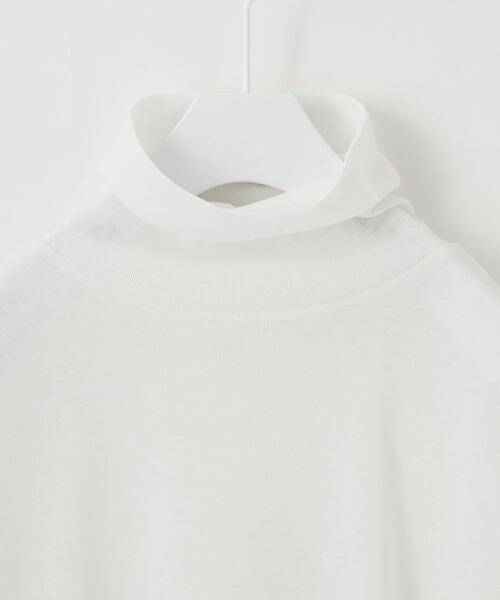 CITEN(シテン)の「<CITEN>ライトシア― タートルネック トップス(Tシャツ/カットソー・レディース・ホワイト/ライトブルー/ブラック/ナチュラル・FREE)」の16枚目の写真