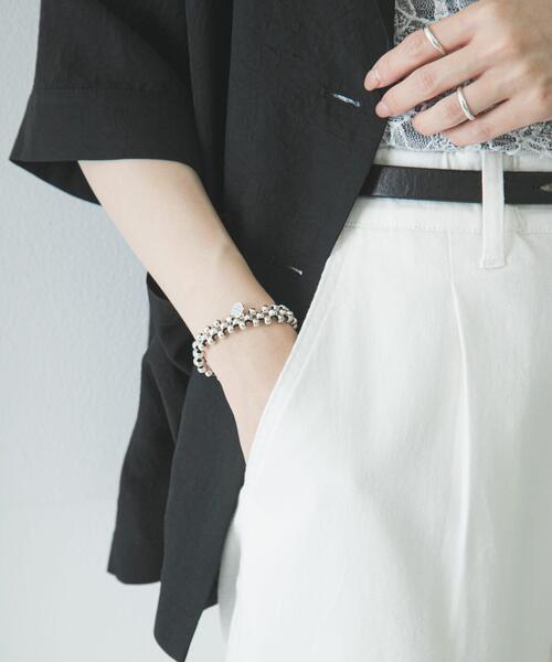 PHILIPPE AUDIBERT(フィリップ オーディベール)の「PHILIPPE AUDIBERT MAX S BRACELET(ブレスレット・レディース・シルバー・-)」の2枚目の写真