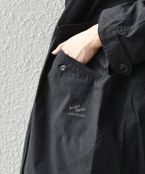 ARMY TWILL SANFORIZED: フィッシュテール コートの15枚目の写真