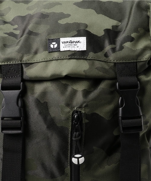 YAKPAK(ヤックパック)の「【YAKPAK】RUCKSACK18L/バックパック(バックパック/リュック・レディース・カーキ/ブラック・FREE)」の5枚目の写真