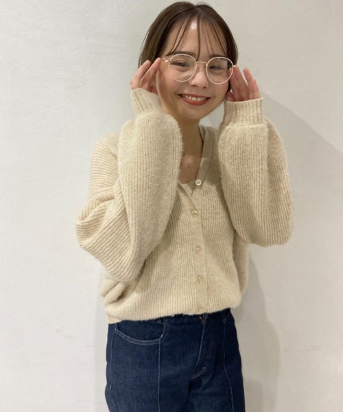 flower(フラワー)の「ラブリーカラーグラス2(メガネ・レディース・カーキ/ピンク/ブラック・FREE)」の17枚目の写真