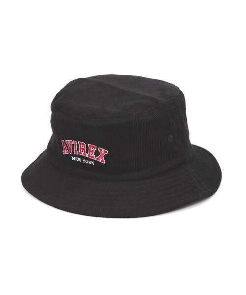 AVIREX(アヴィレックス)の「LOGOコーデュロイ HAT/ ロゴコーデュロイ ハット(ハット・メンズ・ブラウン/ブラック・F)」の8枚目の写真