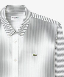 LACOSTE | ベーシックストライプボタンダウンシャツ(シャツ/ブラウス)