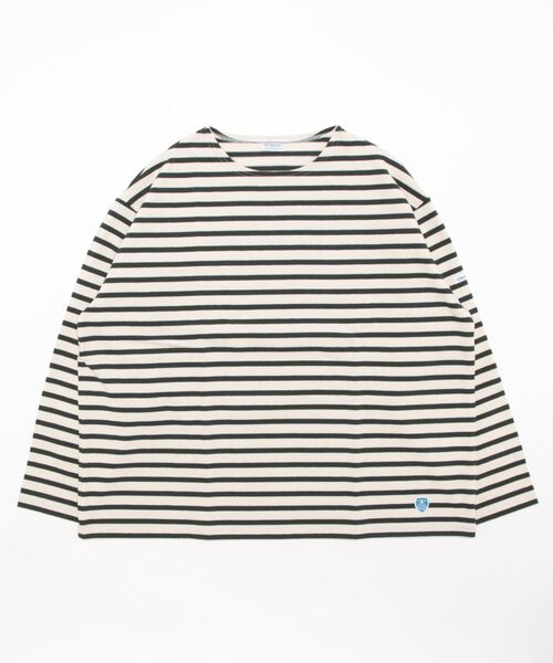 ORCIVAL(オーシバル)の「WIDE BOAT NECK L/S P.O. ワイドシルエット コットンロード ボートネック ロングスリーブバスクシャツ(Tシャツ/カットソー・レディース・ブラウン系/ホワイト系その他/ブラック系/ホワイト系その他2/ホワイト系/ホワイト系その他3/ホワイト系その他4/ホワイト系その他6/その他2/ホワイト/その他3/その他1/ホワイト系その他5/ホワイト系3/ホワイト系5/その他4/ホワイト系2/ホワイト系4/ホワイト系その他7/ホワイト系6/その他5/ブルー系その他/ダークブラウン系/ブラック系その他・1)」の5枚目の写真