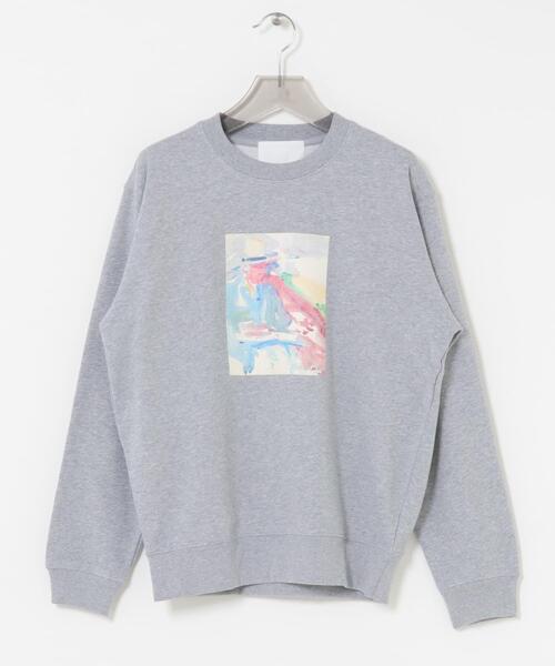 URBAN RESEARCH(アーバンリサーチ)の「URBAN RESEARCH iD Francis Cadell F Sweat(スウェット・メンズ・グレー/ネイビー・MEDIUM/LARGE)」の18枚目の写真